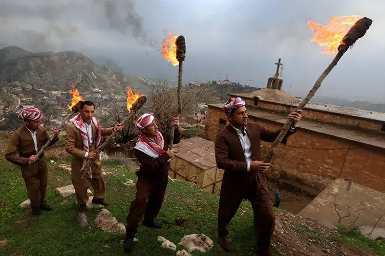 ‘Newroz’un Baskenti’ Akre’de bu sene 2724 mesale yakilacak
