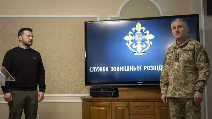 Ukrayna dis istihbaratina 'O' isim atandi