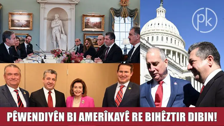 Washingtonê di serdana Mesrûr Barzanî de pistgiriyeke xurt da Kurdistanê