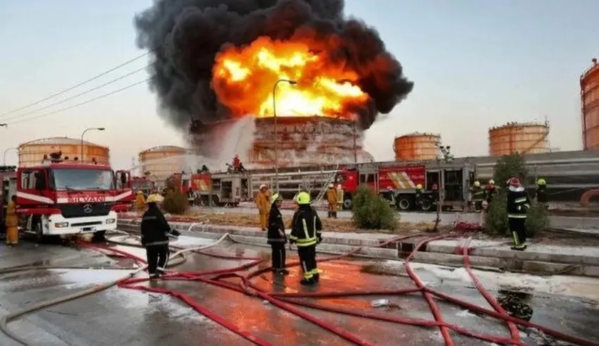 Îran: Li parzûngeha neftê teqîn