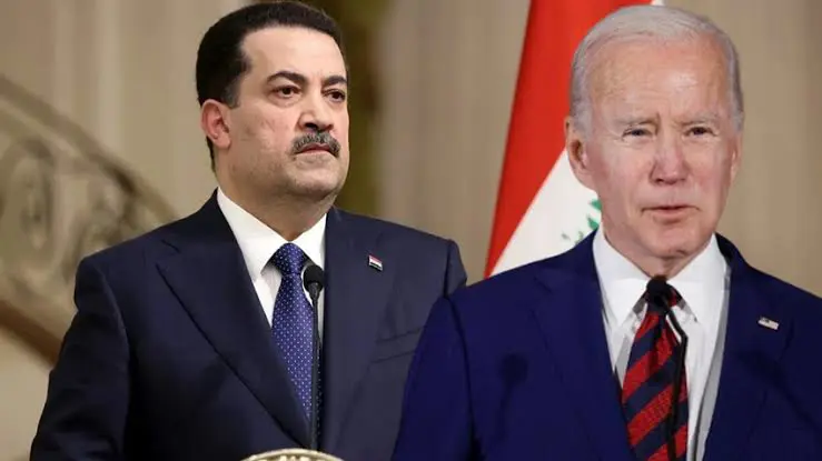 Irak Basbakani, Biden’la bir araya geldi!