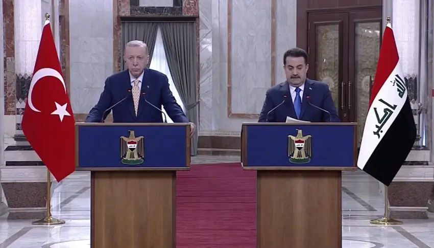Irak Basbakani Sudani ve Erdogan'dan ortak açiklama!