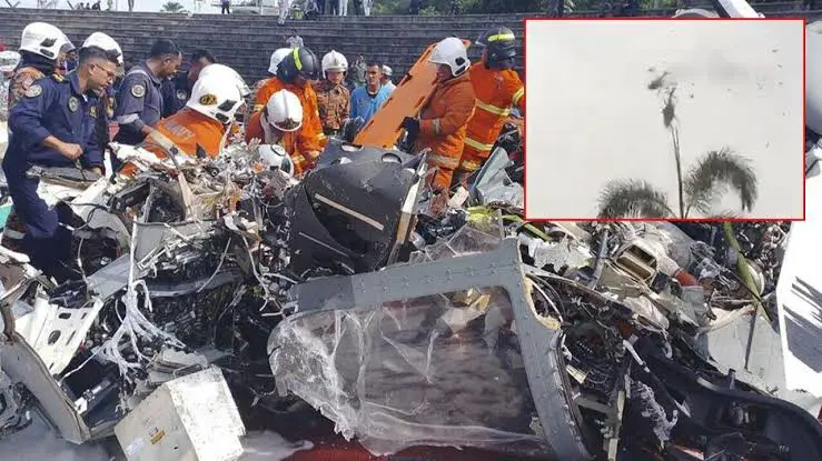 Donanma helikopterleri havada çarpisti! 10 ölü!