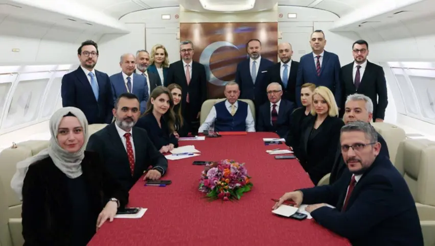 Erdogan di frokeyê de encama serdana Bexda û Hewlêrê vegot