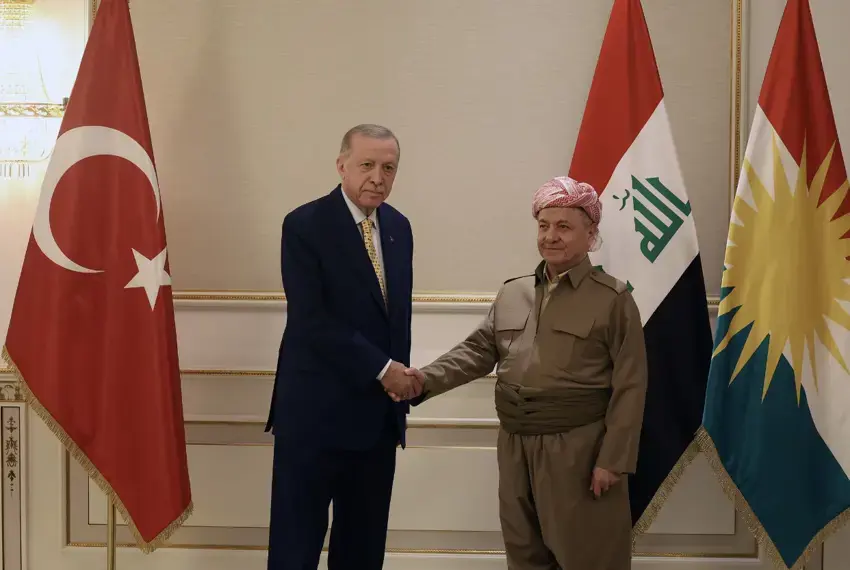 Mesud Barzani-Erdogan görüsmesine Türkiye’den ilginç açiklama