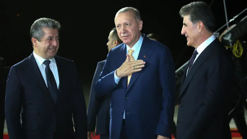 Erdogan: Mesrur Barzani o görüntüyü fark etti