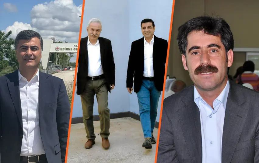 Abdullah Zeydan, cezaevindeki Demirtas, Mizrakli ve Kaya’yi ziyaret etti