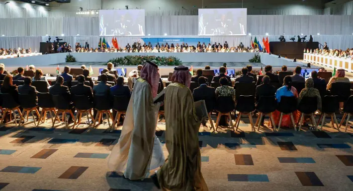 کۆڕبەندی ئابووری جیھانی لە سعودیە دەستیپێکرد