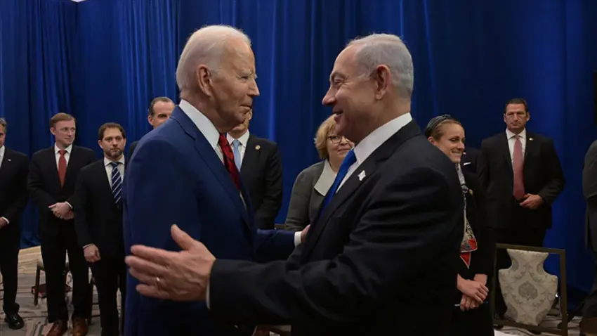 Biden ve Netanyahu arasinda ‘Gazze’ görüsmesi