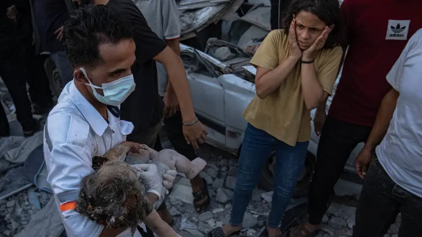 ژمارەی کوژراوانی کەرتی غەززە 33 هەزار کەسی تێپەڕاند