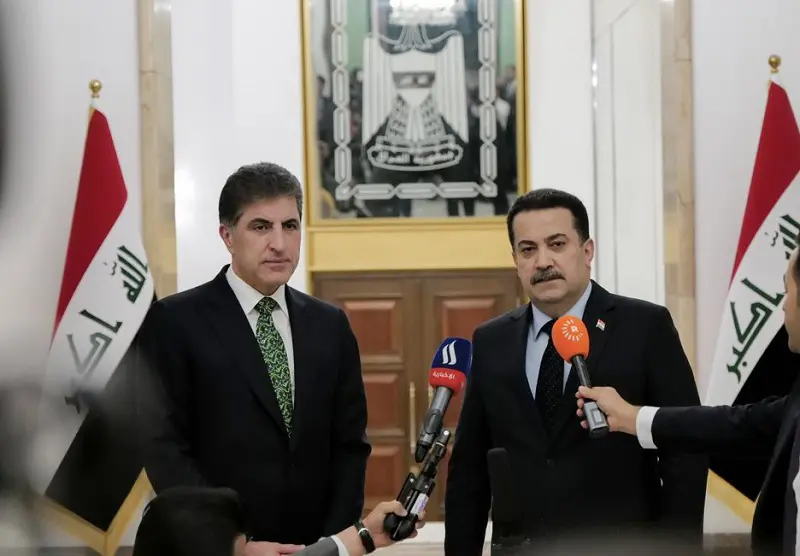 نێچیرڤان بارزانی و موحەممەد شیاع سوودانی جەختیان لە سەرخستنی کارنامەی حکوومەت کرده‌وه‌