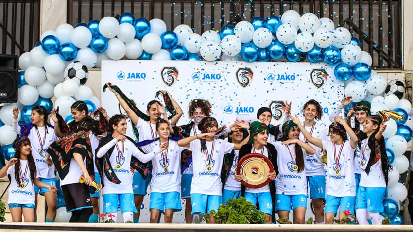 Tîma Jinan a Qamislo bû sampiyona Sûriyê