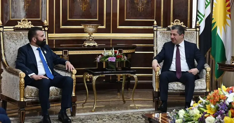 سەرۆکی حکوومەت پێشوازی لە ئەندامی ئەنجوومەنی شارەوانی لامبێس-لەندەن کرد