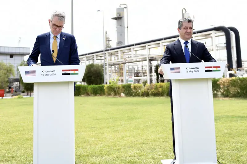 سەرۆکی حکوومەت پێشوازی لە یاریدەدەری وەزیری دەرەوەی ئەمریکا كرد