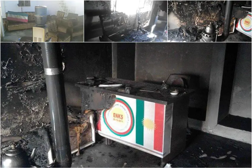 6 rêxistinên sivîl êrîsên ser ofîsên ENKSê sermezar kir