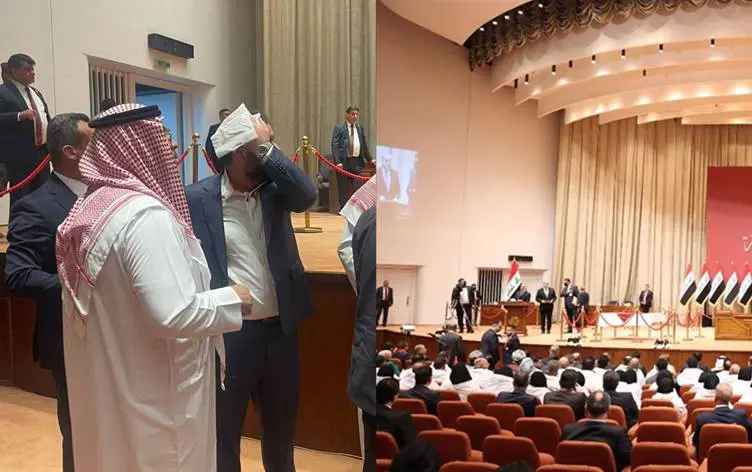 Irak'ta yeni baskan seçilemedi! Parlamento karisti, vekiller kavga etti!