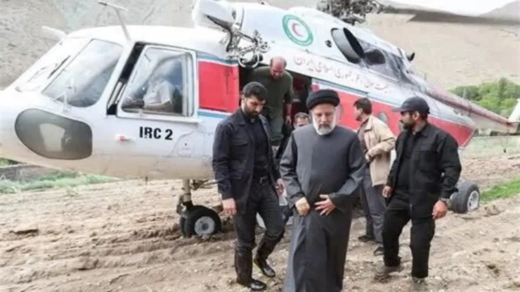 Iran Cumhurbaskani Reisi'yi tasiyan helikopter kaza yapti!