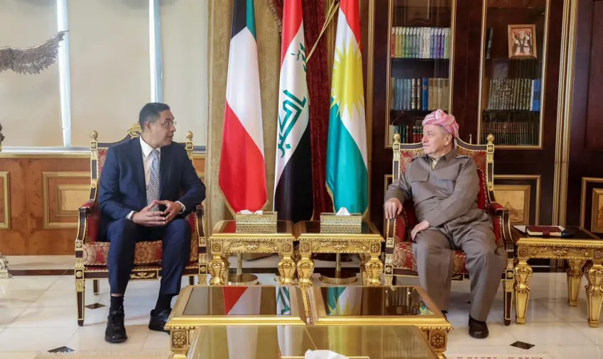 سەرۆک بارزانی بۆ باڵوێزی كوه‌یت: په‌یوه‌ندیی نێوانمان له‌گه‌ڵ كوه‌یت مێژوویی و دۆستانه‌یه‌