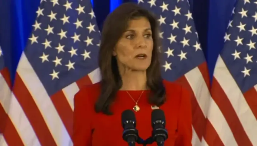 بانگەشەی نیکی هیلی : ٧ی ئۆکتۆبەر (ئۆپراسیۆنی گەردەلوولی ئەقسا) کاری ئێران و ڕووسیا و چین بوو