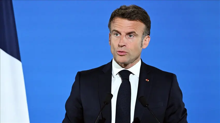 Macron: Ukrayna'nin, Rusya'nin askeri üslerini...