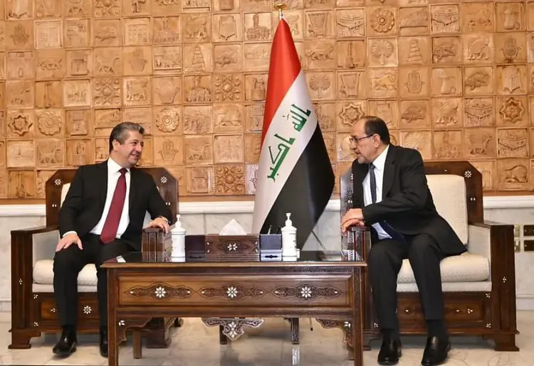 مەسروور بارزانی لەگەڵ نووری مالکی کۆبووەوە