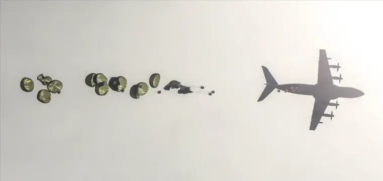 ABD, Gazze’ye havadan insani yardimlari yeniden baslatti
