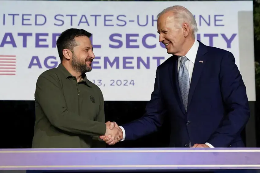 ABD ve Ukrayna arasinda yeni güvenlik anlasmasi