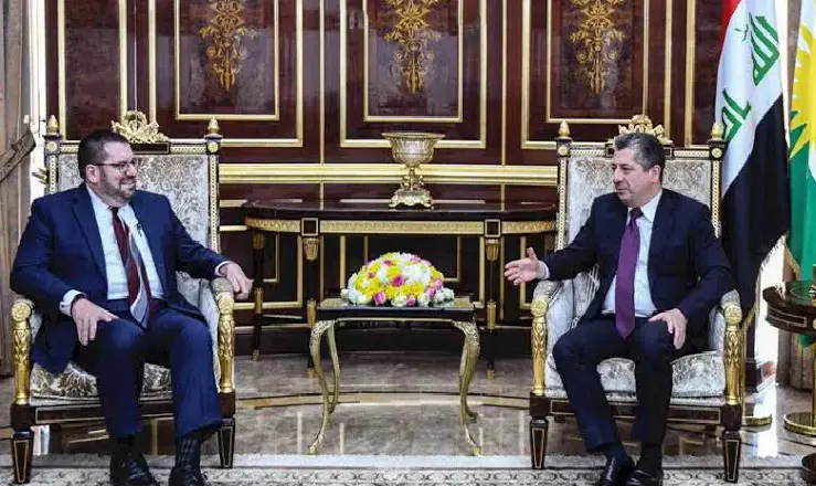 Serokwezîr Barzanî pêswaziya Berpirsê Karûbarên Balyozxaneya Amerîka li Bexdayê kir