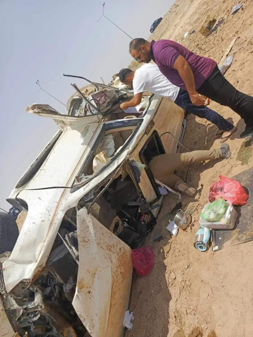 ئۆتۆمبێلێکی حاجیانی كوردستان وەرگەڕا و ٤ کەسیان گیانیان لە دەست داوە