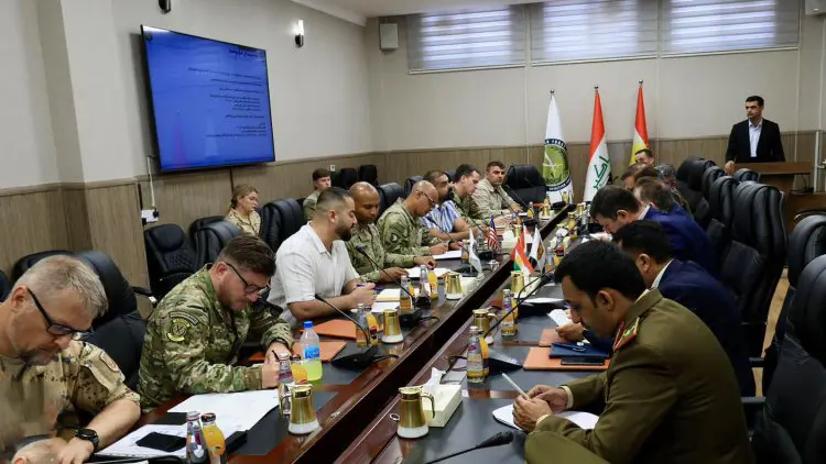 Pesmerge Bakanligi ile Koalisyon 'mutabakat zaptini' görüstü