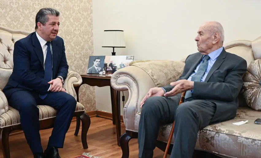 Mesrûr Barzanî serdana Mihsin Dizeyî kir