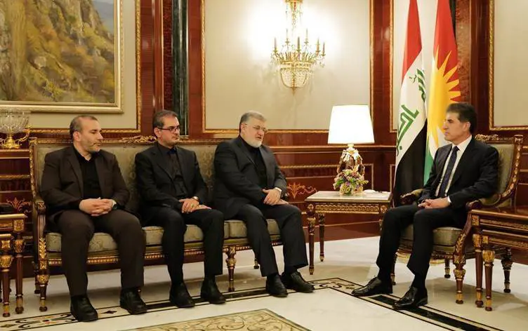 Nêçîrvan Barzanî bi heyeta Îranê re hevdîtin kir