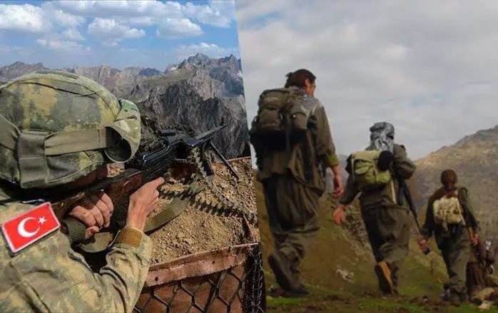 TSK ile PKK arasinda siddetli çatisma!