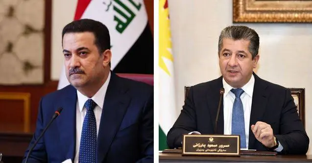 Mesrur Barzani ile Sudani telefonda görüstü