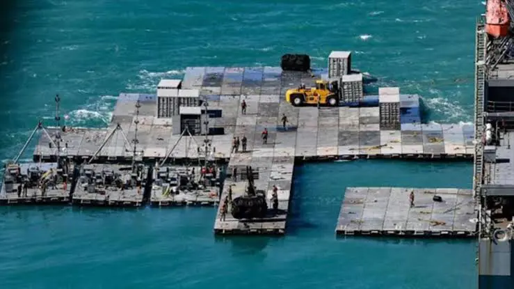 ABD Ordusu: Gazze’deki geçici deniz iskelesi görevini tamamladi