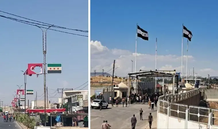 Xwepêsandanên li dijî Tirkiyeyê gurr bûn: Deriyên sînorî hatin girtin - HTS hêz disîne Efrînê