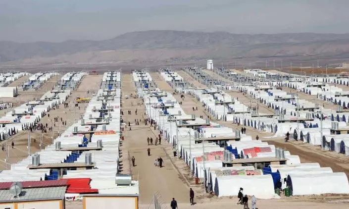 Swîsre ji bo penaberan 1 milyon dolar dide Iraqê