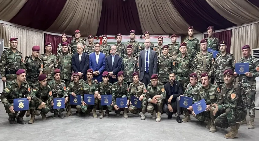 Amerîkayê kursa rûbirûbûna terorê da efserên Pêsmerge