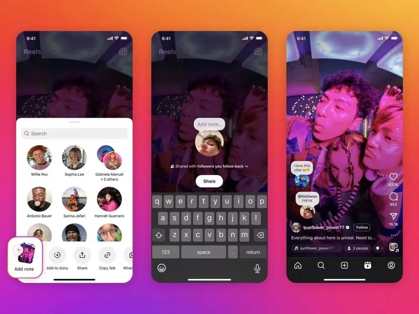 تایبەتمەندی نوێی ئینستاگرام : ئێستا دەتوانیت تێبینی کاتی زیاد بکەیت بۆ ڕایل و پۆستەکان