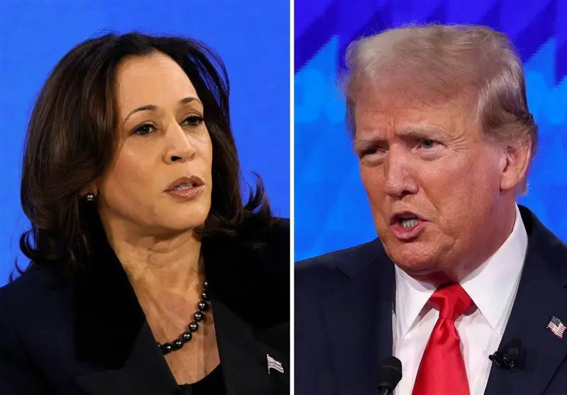 سکاڵای ترامپ لە دژی هاریس