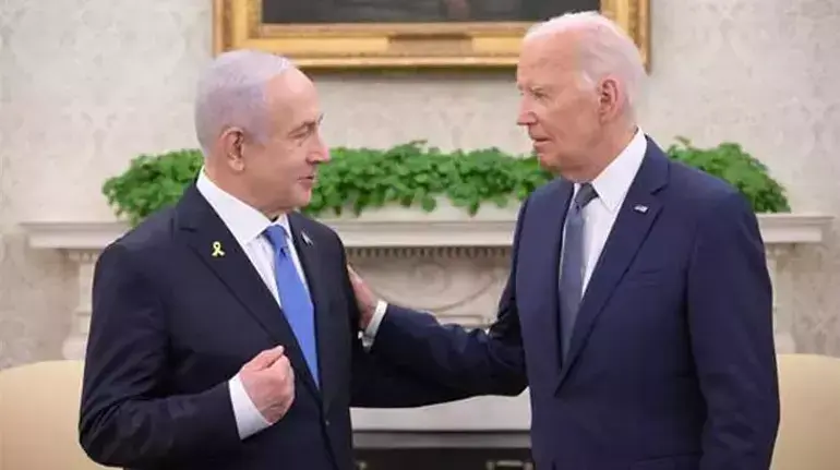 Biden, li Koska Sipî bi Netenyahu re hevdîtin kir