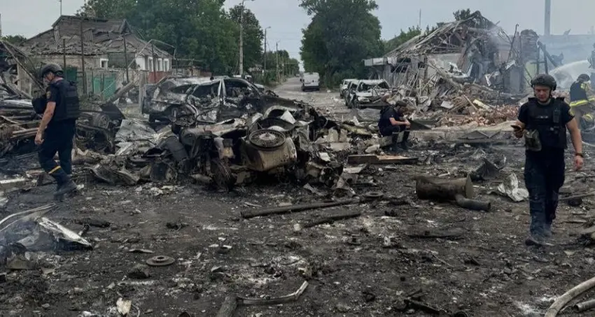 Rusya Donetsk'i vurdu!