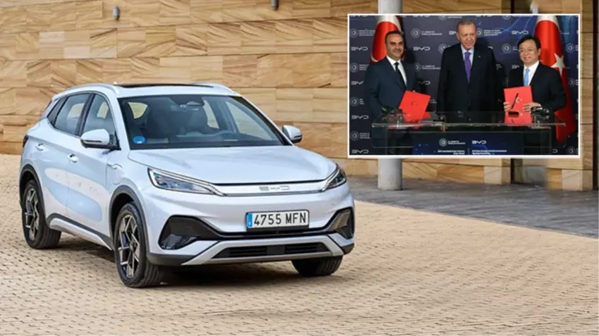 Sîrketa Çînê ya hilberîner ya erebeyên bi elektrîkê BYD li Tirkiyê veberhênanekî mezin dike