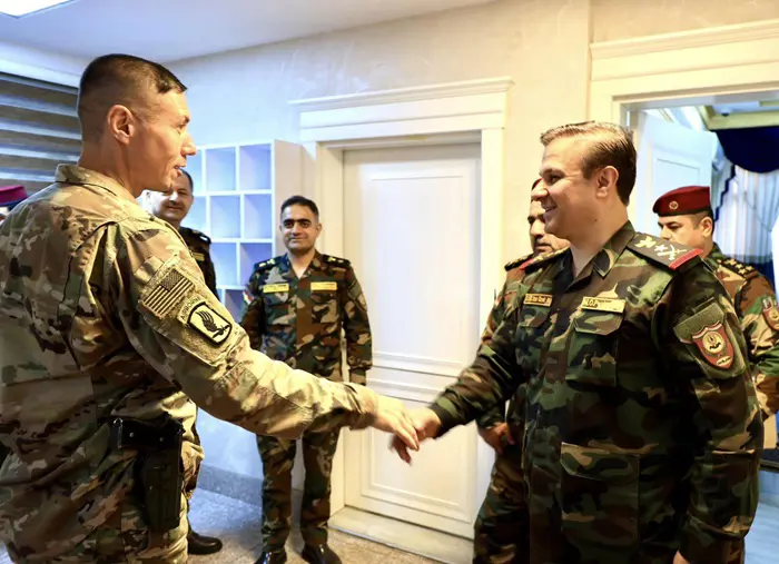 سەرۆکی ئەرکان و هاوپەیمانان شەڕی دژی داعش و کاری هاوبەشیان تاوتوێ كرد