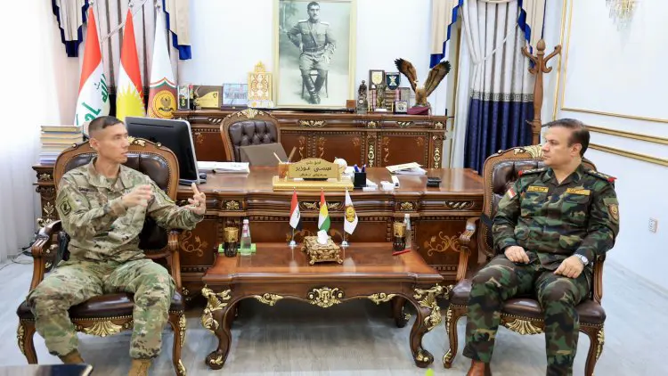 Koalisyon heyeti ve Pesmerge’den ortak toplanti