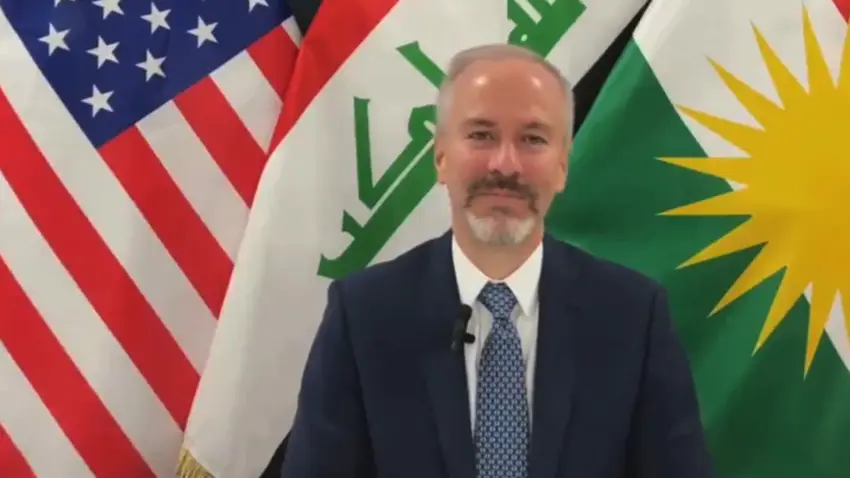 ABD Baskonsolosundan "Kürtçe" mesaj