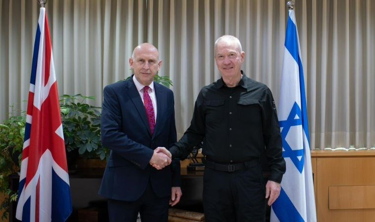 ‘O’ iki ülkenin genelkurmay baskanlari, Tel Aviv'de bir araya geldi