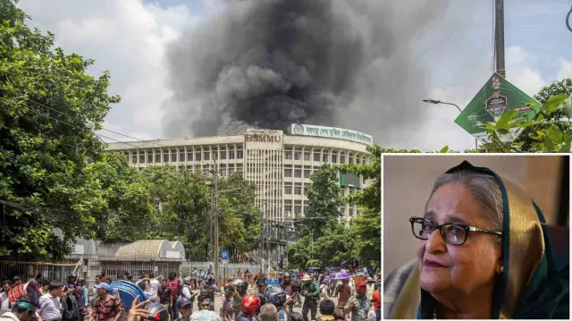 Li Bangladesê pistî alozî zêde bû: Serokwezîr dest ji kar berda û çû derveyê welat