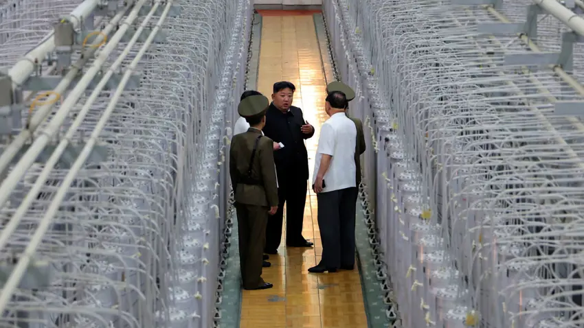 Koreya Bakur cara ewil kargeha ûranyûma meyandî nîsan da