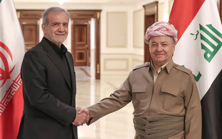 Iran Cumhurbaskani: "Ikimizin de adi Mesud ve ikimiz de Mahabad'da dogduk"